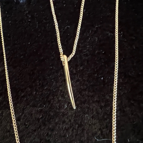 Premier Designs Gold Triple Necklace - Picture 3 of 5